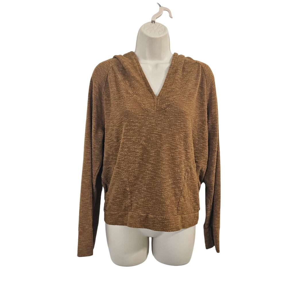 PRANA Women's Frieda Hooded Top Yellow Size M